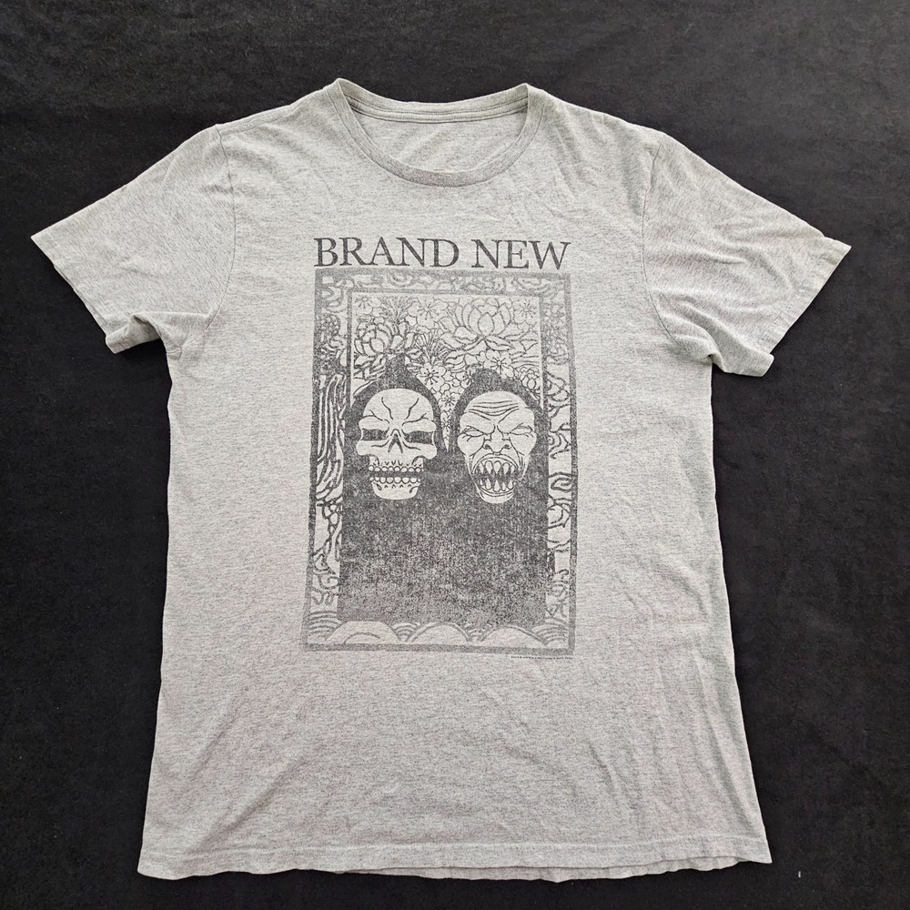Brand New Skeletons Gray Short Sleeve T-Shirt Men's L